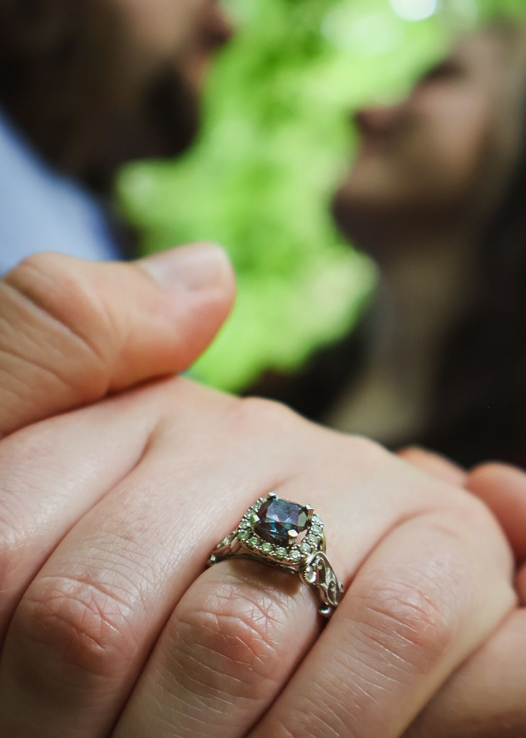 Amelia & Tristian's Engagement photos at Heritage Park in Cobb County.