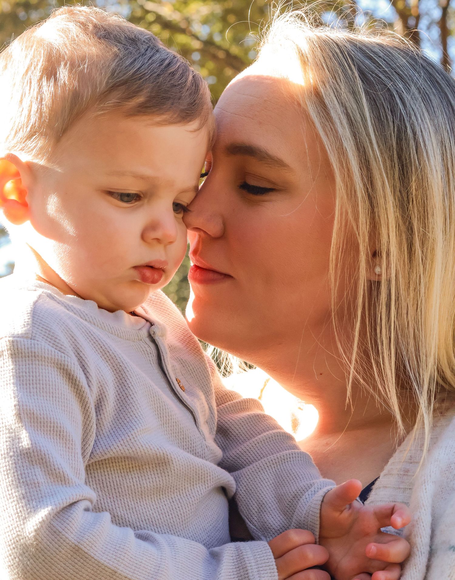 Lifestyle Photography Services. Special moment between mom and son