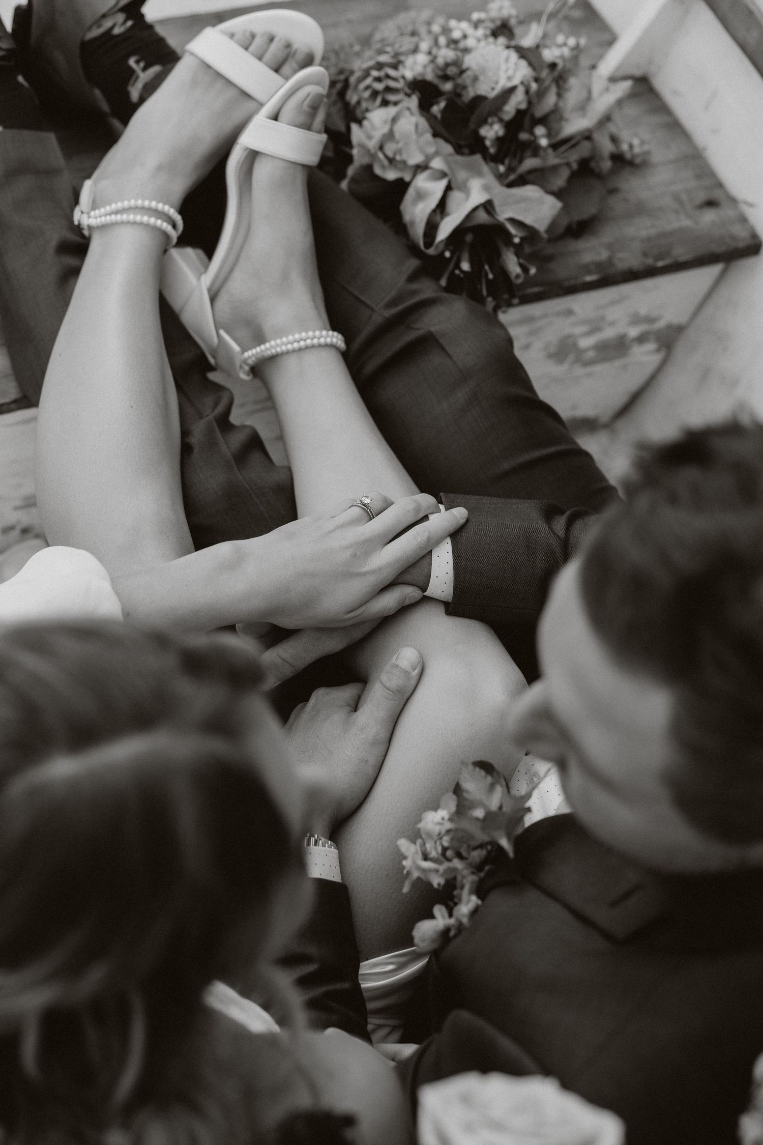 Candid documentary-style wedding photography in Banff and Calgary capturing genuine, unscripted moments with a soft western Aspen Allison