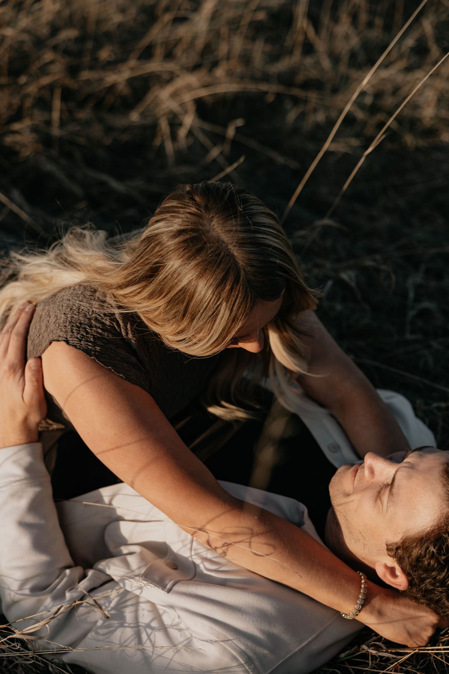Banff mountain couples session photographed in a candid, documentary style by Aspen Allison Photography