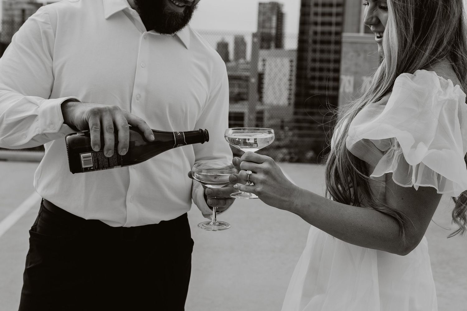 Banff mountain couples session photographed in a candid, documentary style by Aspen Allison Photography