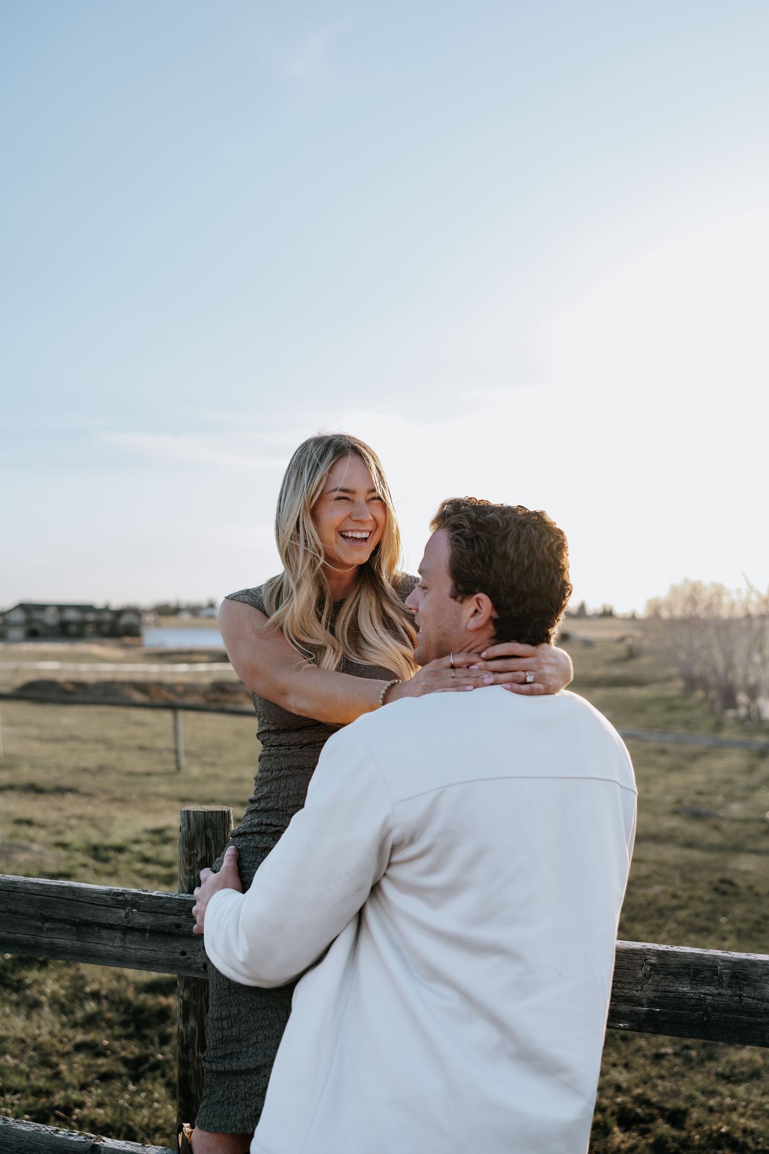 Candid documentary-style wedding photography in Banff and Calgary capturing genuine, unscripted moments with a soft western Aspen Allison