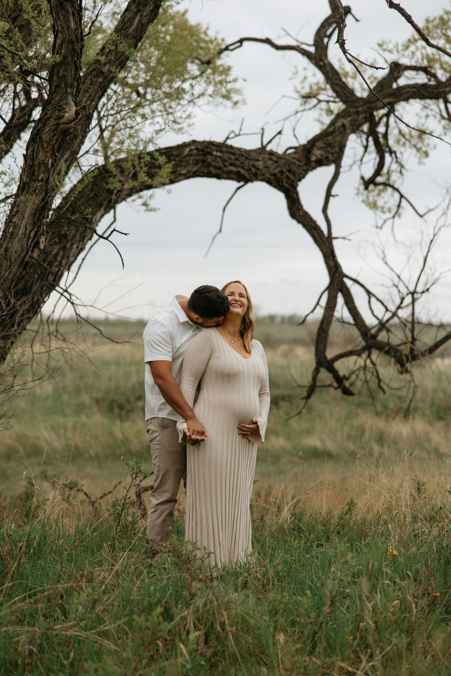 Candid lifestyle family photos in Calgary by Aspen Allison Photography, capturing real moments and natural connection.