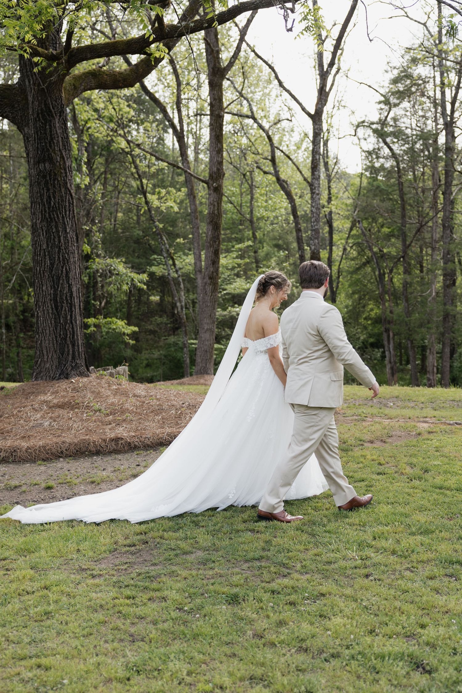 Vesuvius vineyards wedding day in North Carolina