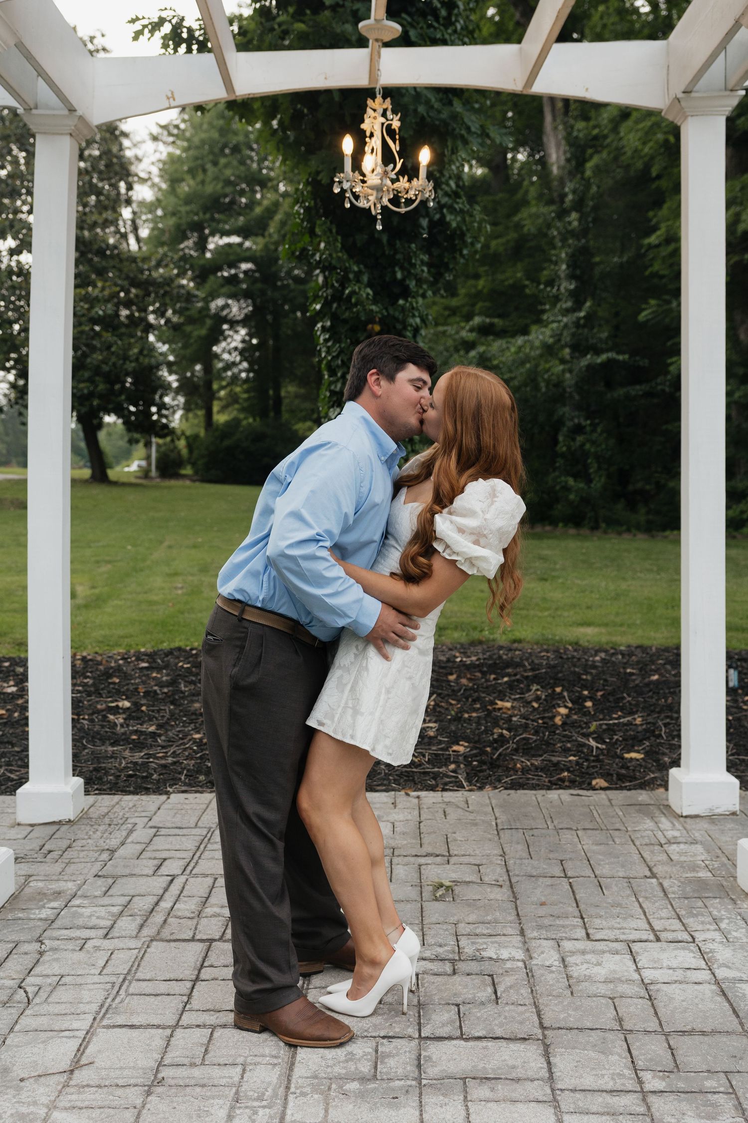 documentary style engagement photos in North Carolina