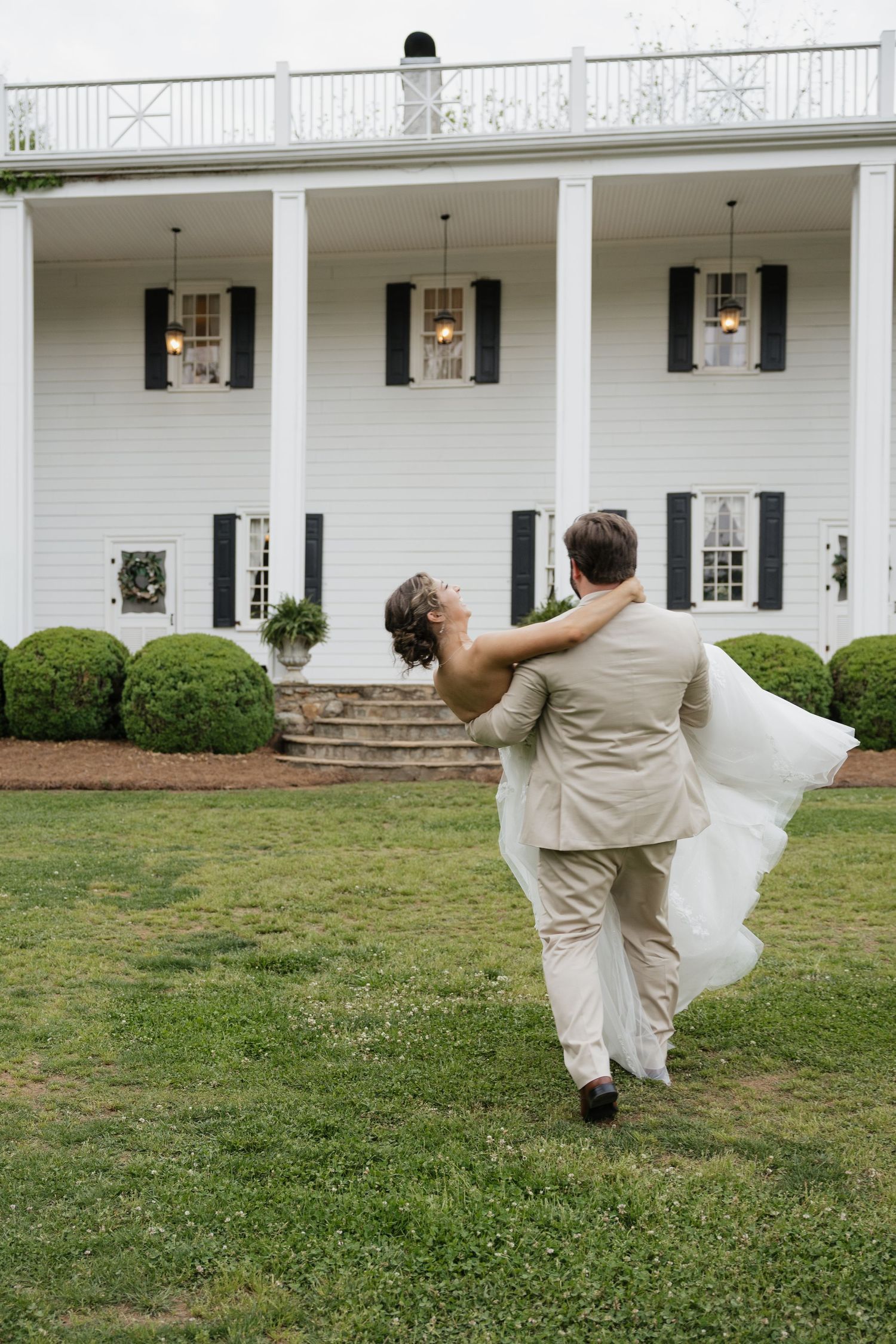 Vesuvius vineyards wedding venue in North Carolina