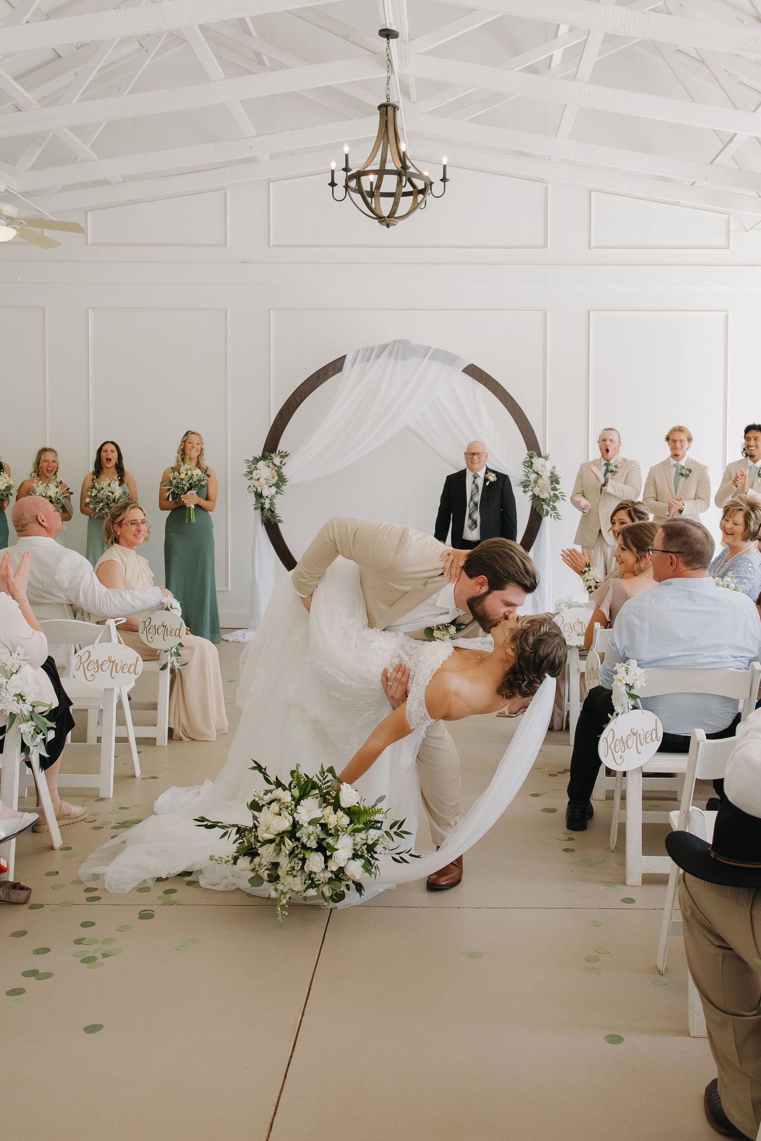 Vesuvius vineyards wedding venue in North Carolina
