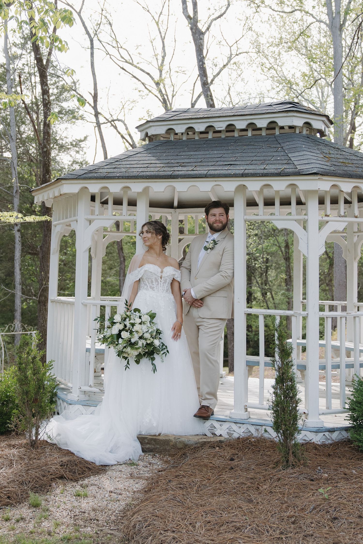 Vesuvius vineyards wedding venue in North Carolina