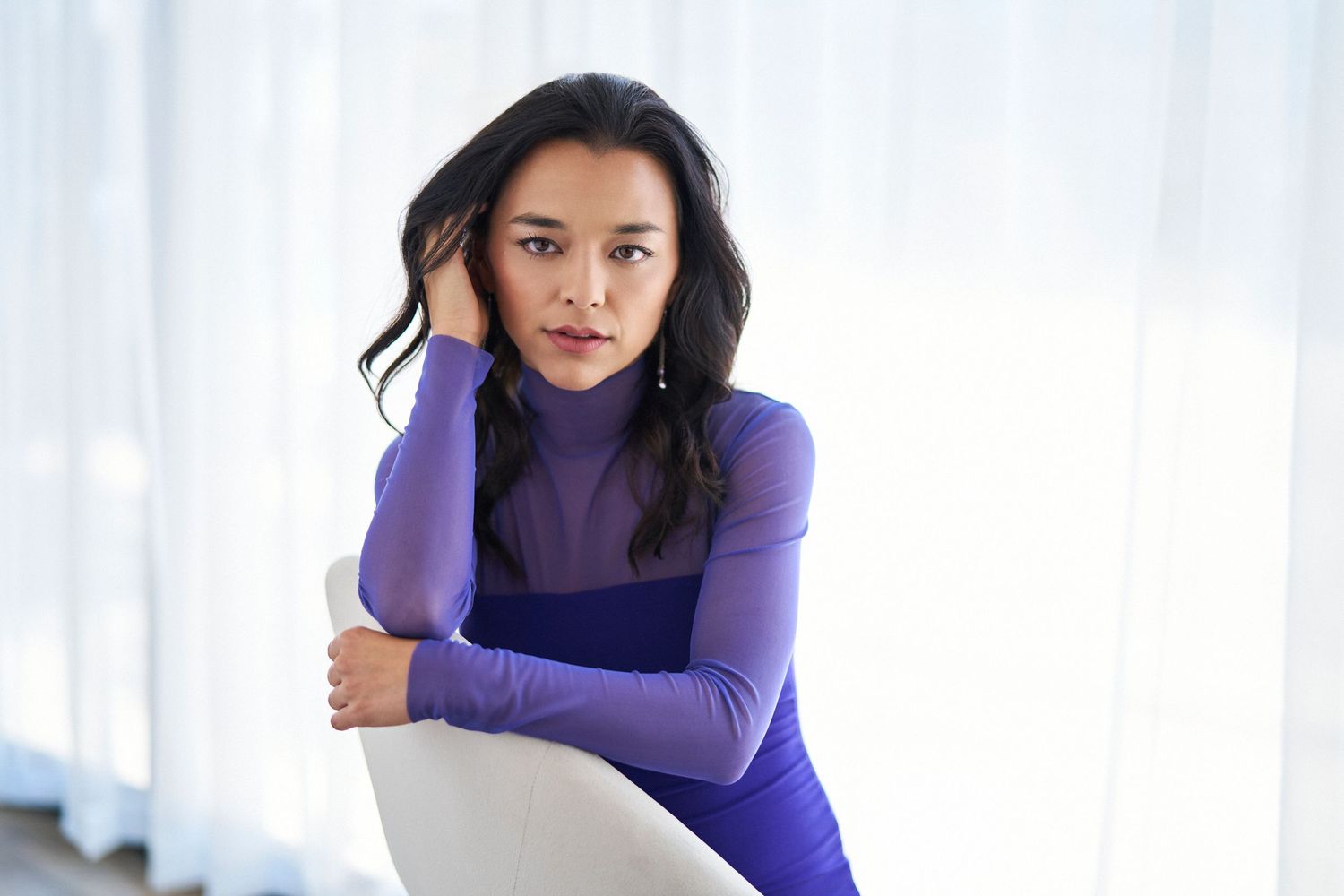 Actress Midori Francis photographed by Los Angeles Celebrity Portrait Photographer Lindy Lin