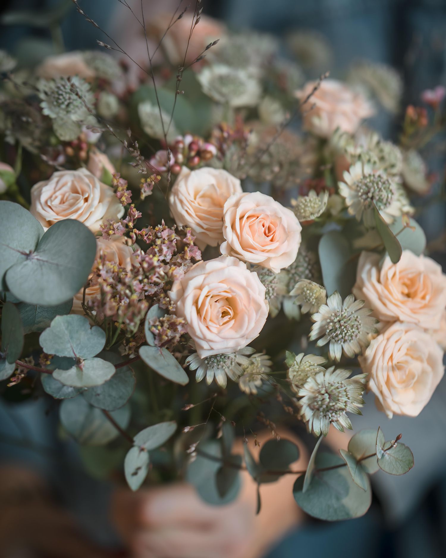 Personligt företagsporträtt för florist och varumärke