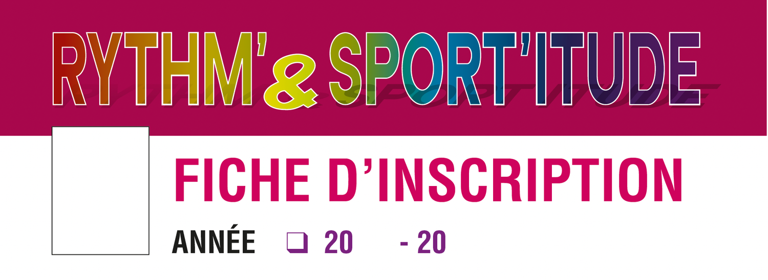 Fiche inscription
