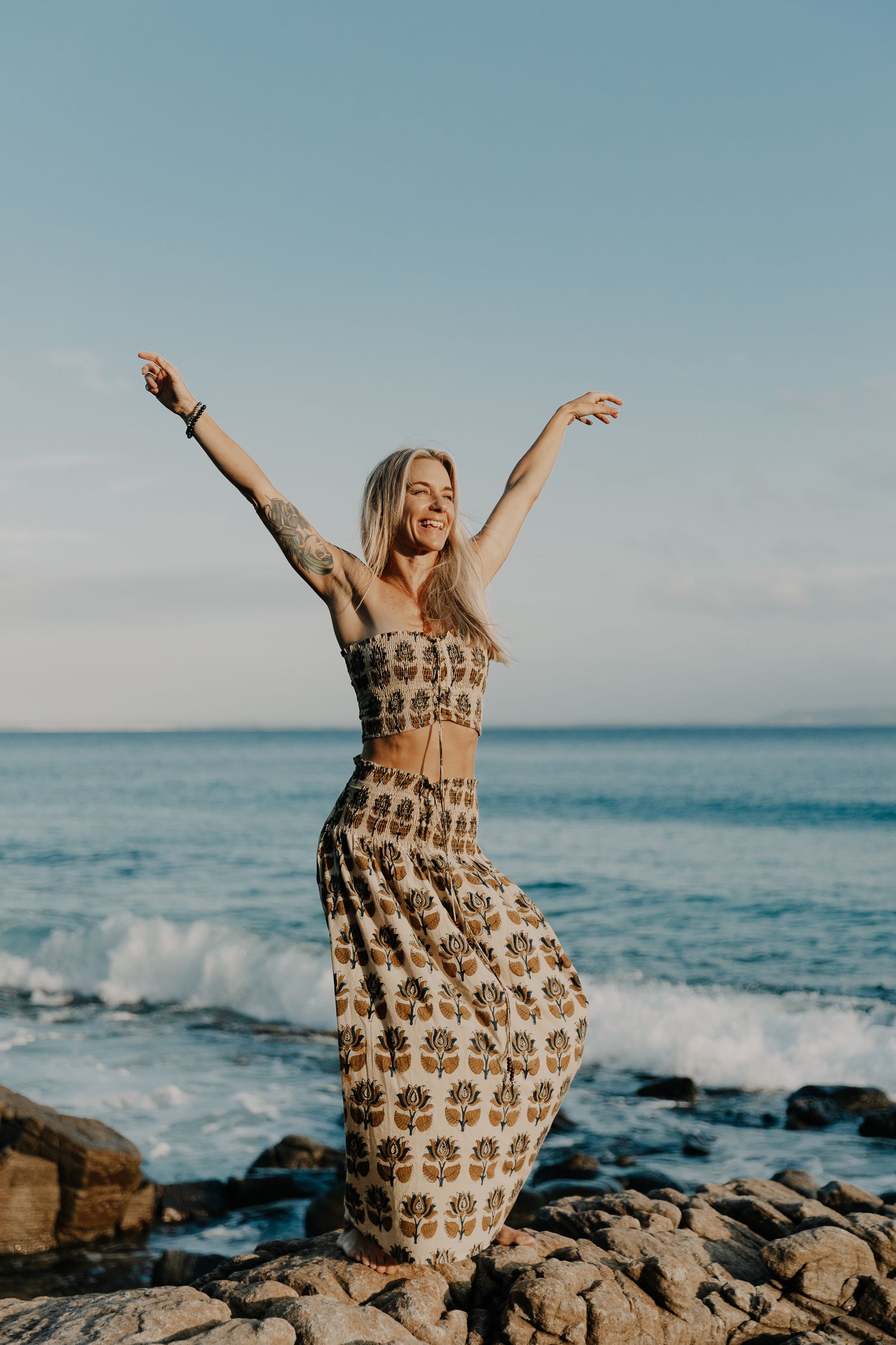 Ali Mayfield, yoga and retreat facilitator on the Sunshine Coast