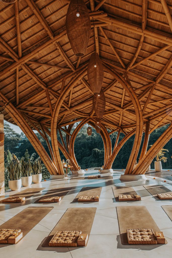 Yoga shala at Solana Ubud, Bali retreat venue