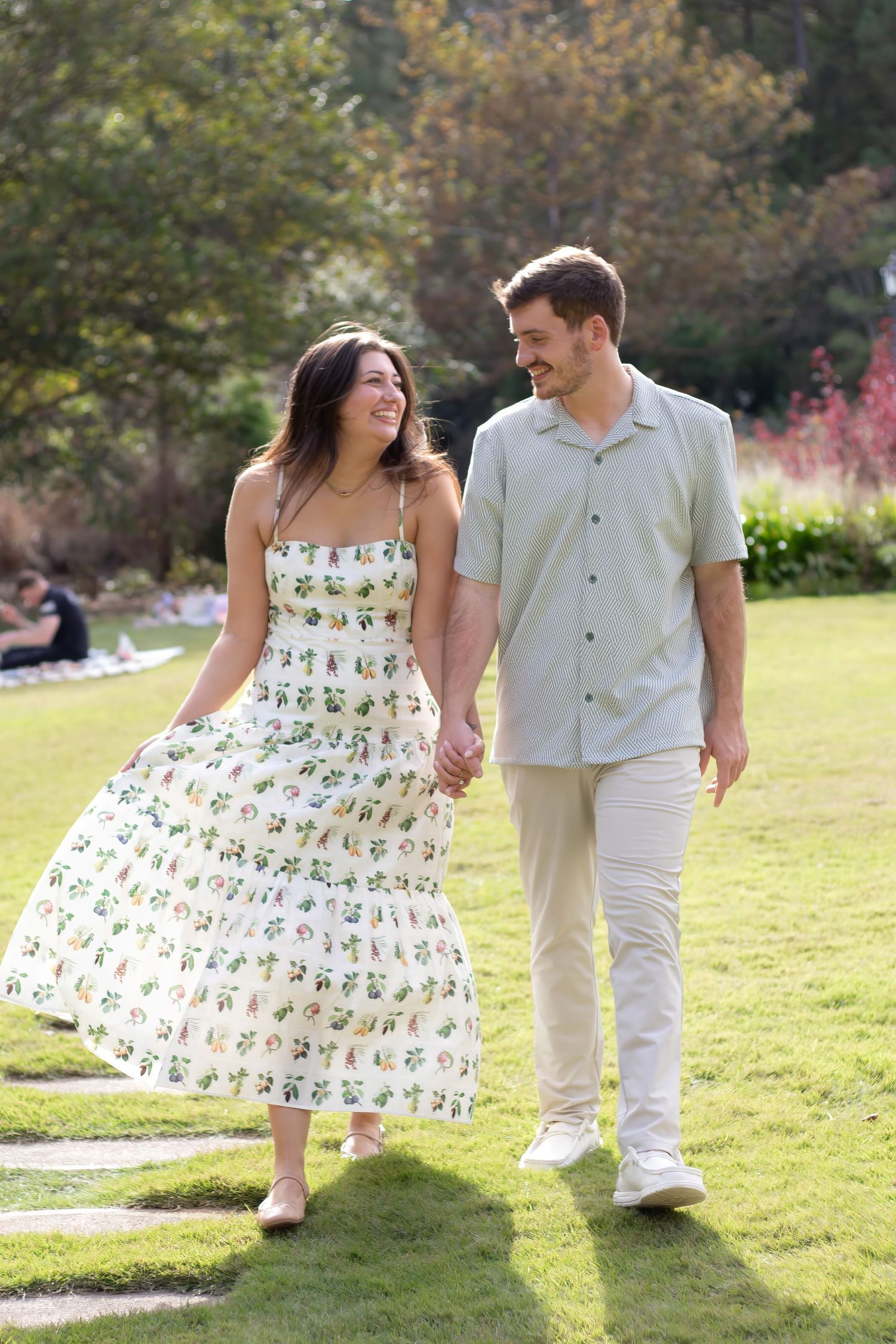 Engagement session by Carly Ann Photography at State Botanical Gardens in Athens, Georgia