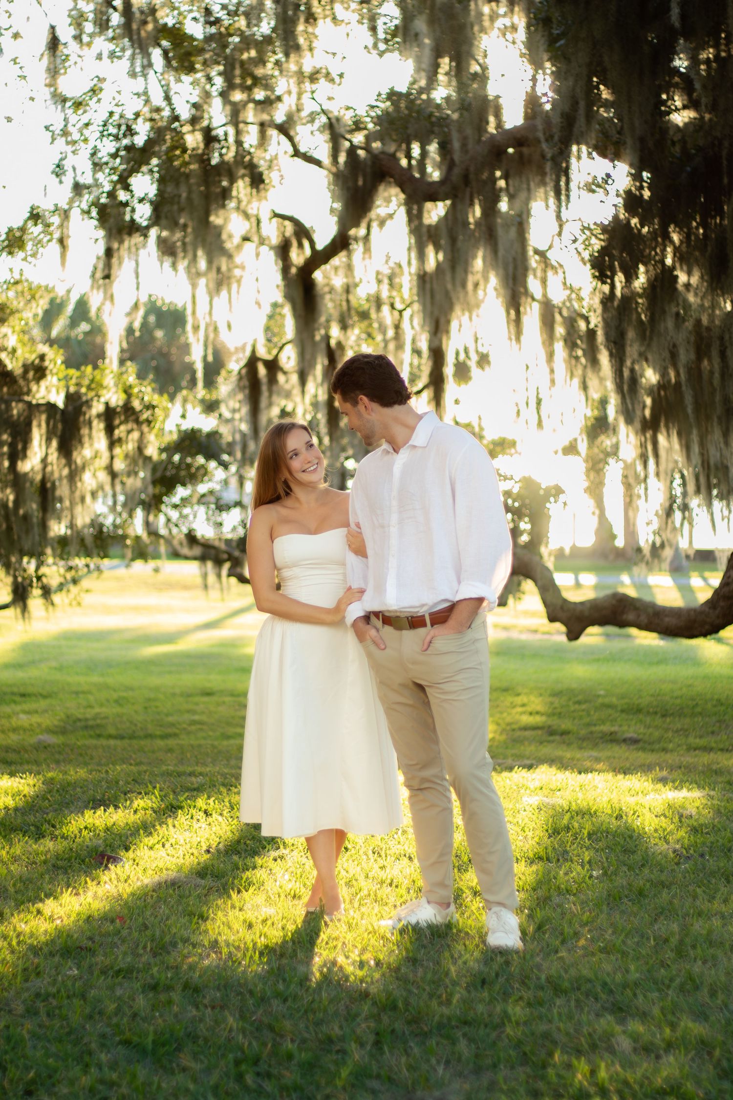 Engagement session by Carly Ann Photography at Jekyll Island Resort