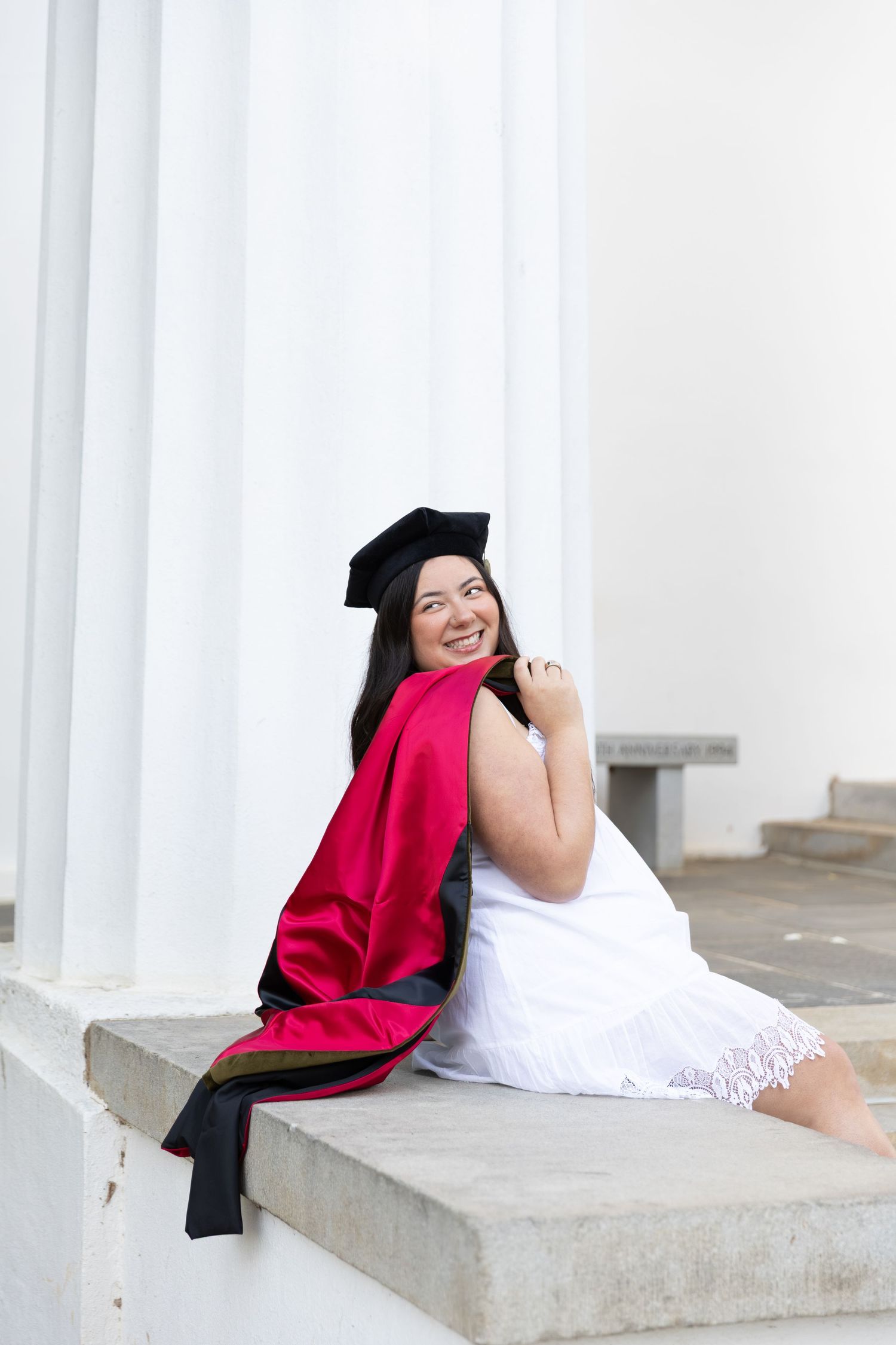 UGA grad session by Carly Ann Photography in Athens, Georgia
