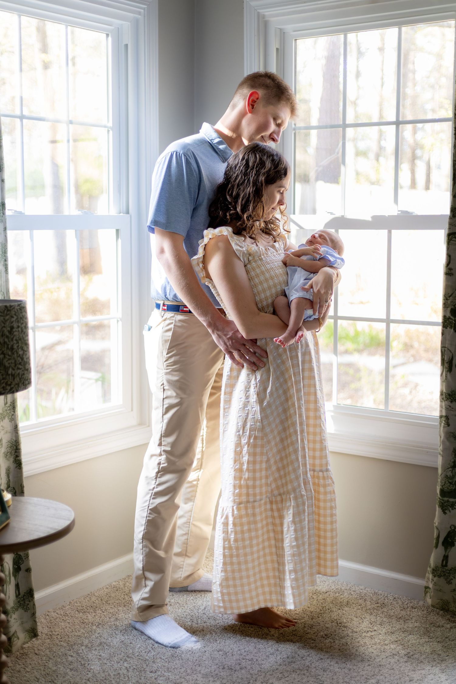Newborn session in Monroe, Georgia by Carly Ann Photography, based in Athens, Georgia