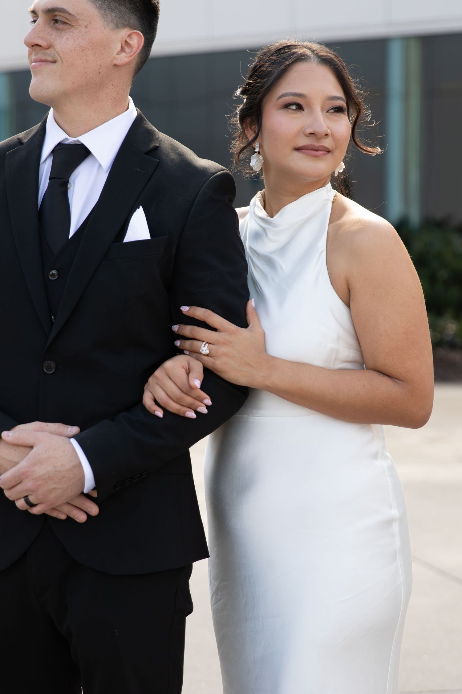 Wedding portraits by Carly Ann Photography in Lawrenceville, Georgia