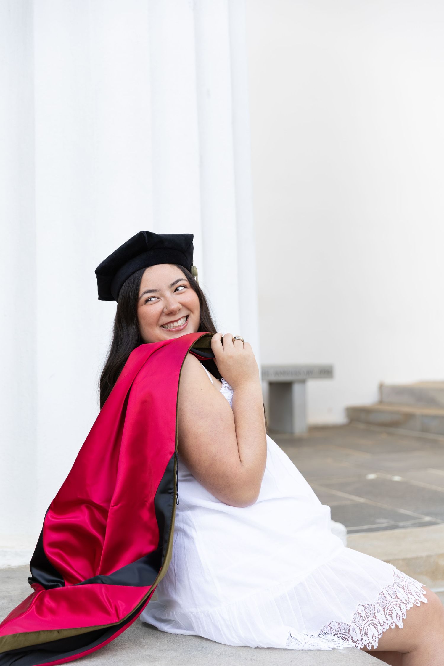UGA grad session by Carly Ann Photography in Athens, Georgia