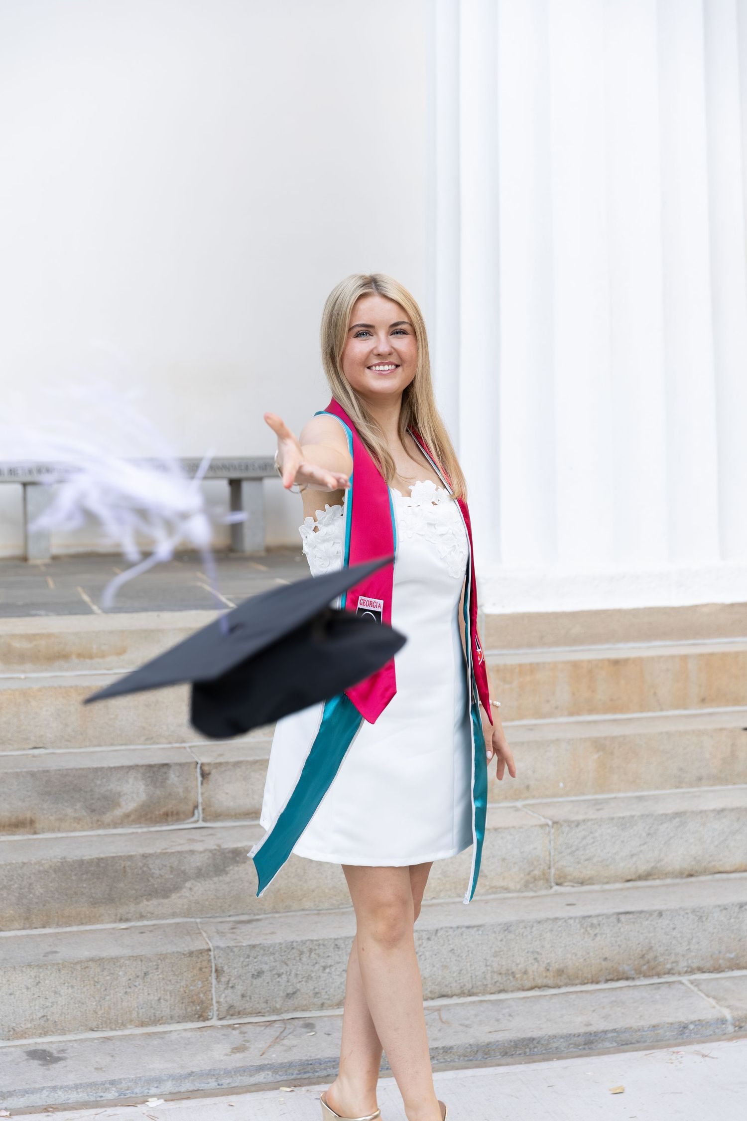 UGA grad session by Carly Ann Photography in Athens, Georgia