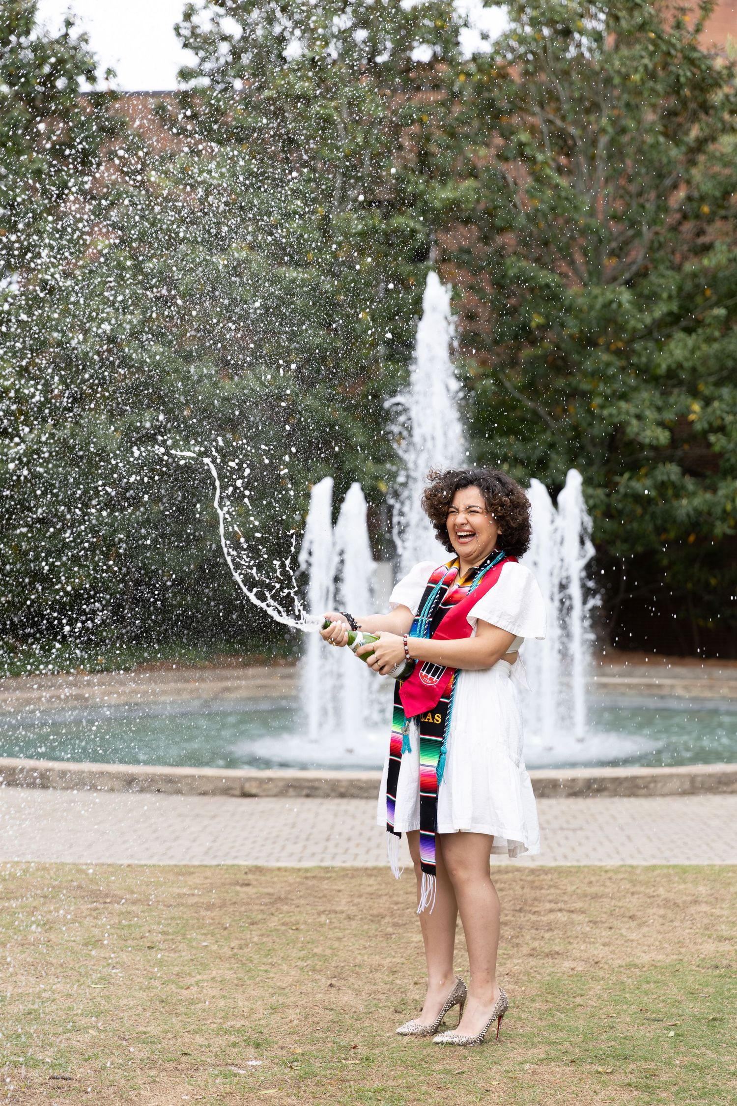 UGA grad session by Carly Ann Photography in Athens, Georgia