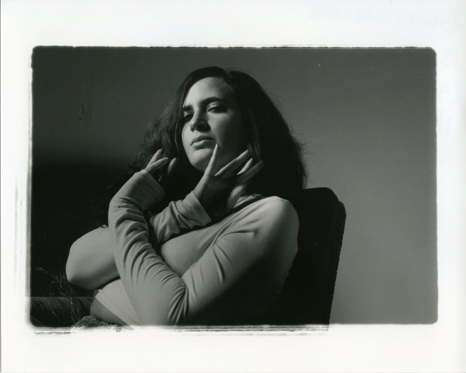 black and white portrait photography by Gwyn Wallace