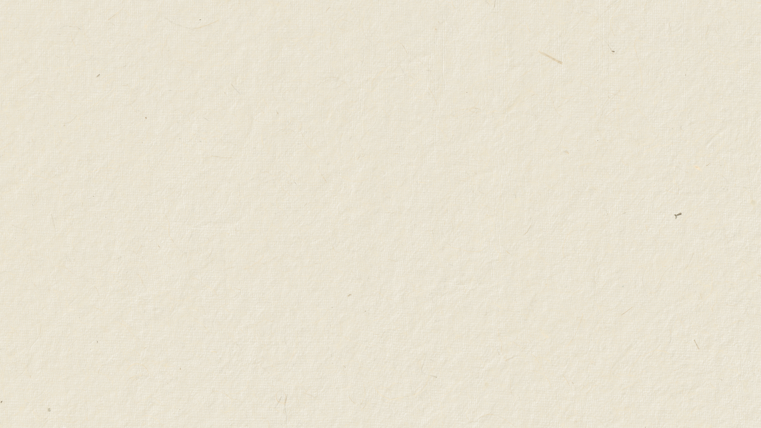 Plain beige textured paper background with subtle grain texture.