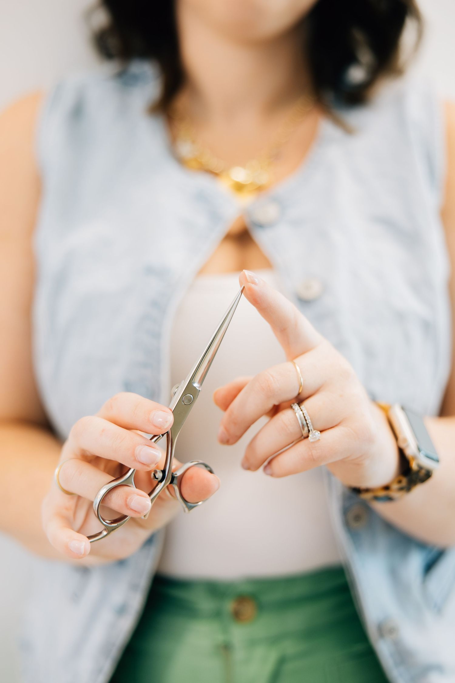 Folsom hairstylist branding session