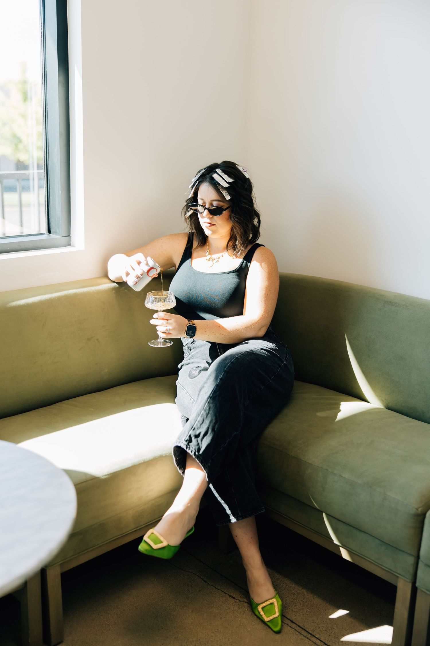 Folsom hairstylist branding session