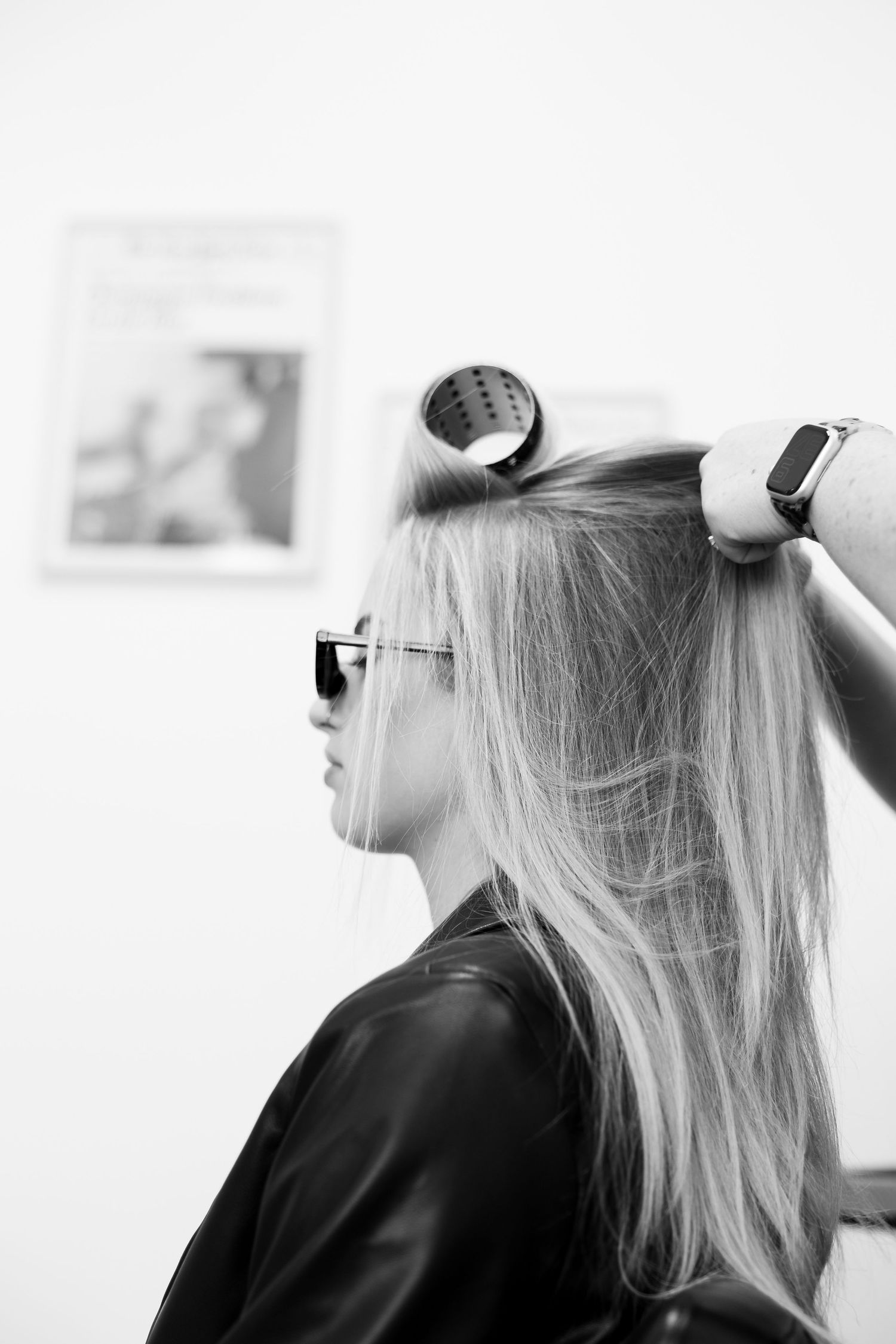 Folsom hairstylist branding session