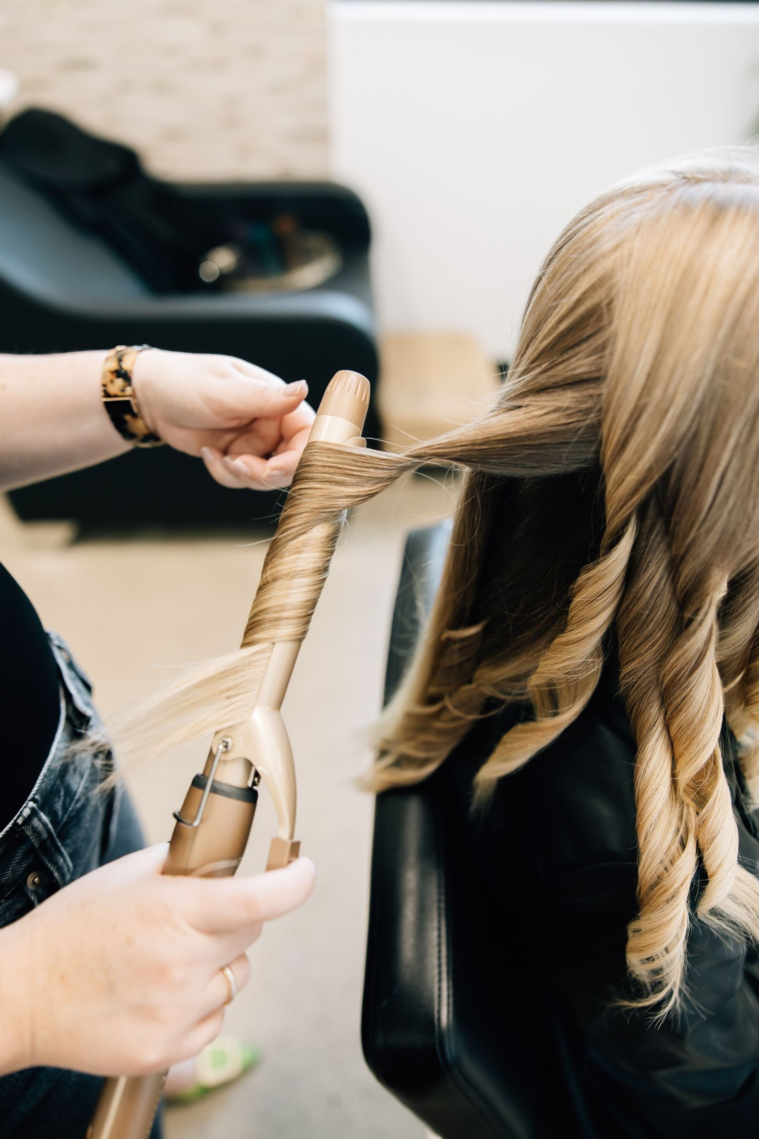 Folsom hairstylist branding session