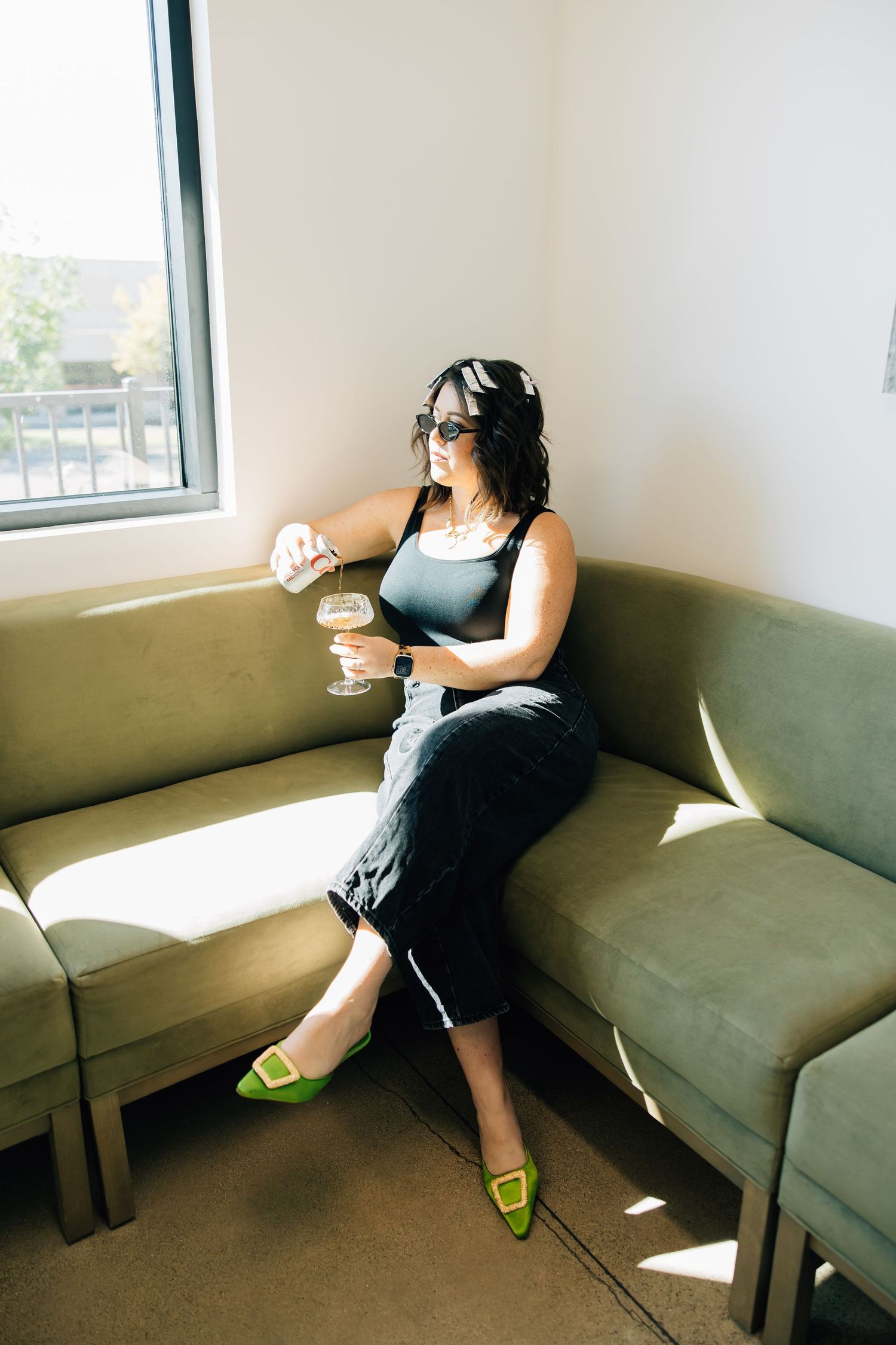 Folsom hairstylist branding session