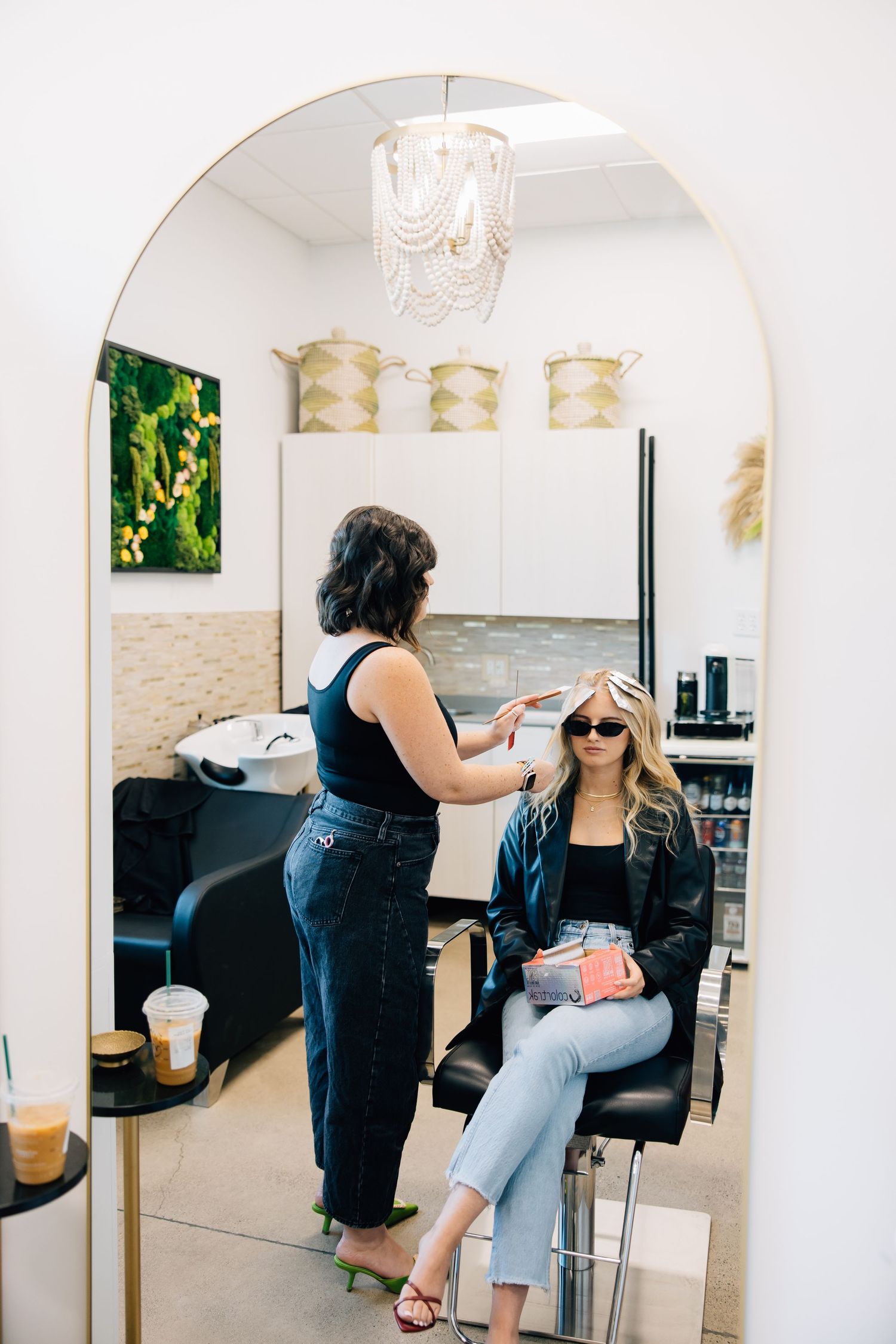 Folsom hairstylist branding session