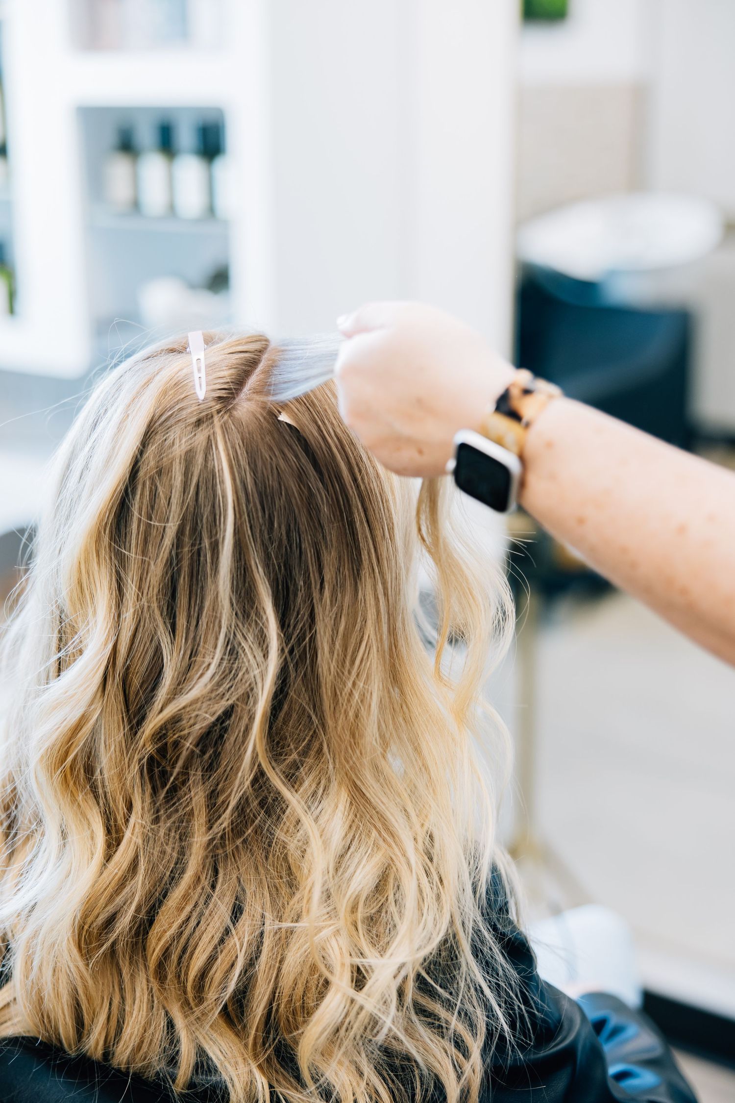 Folsom hairstylist branding session