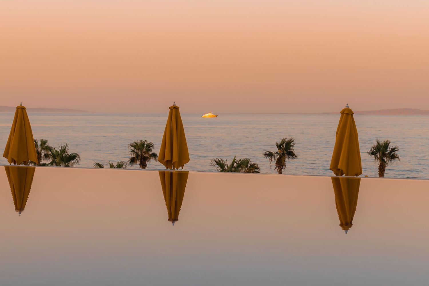 Seaside luxury resort photography