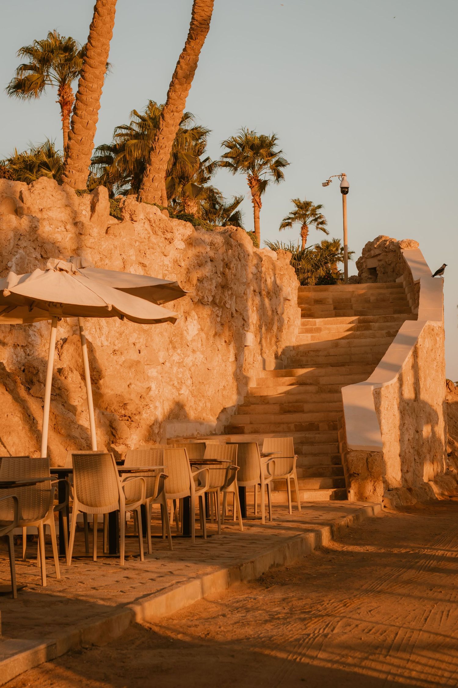Refined architecture at a luxury resort