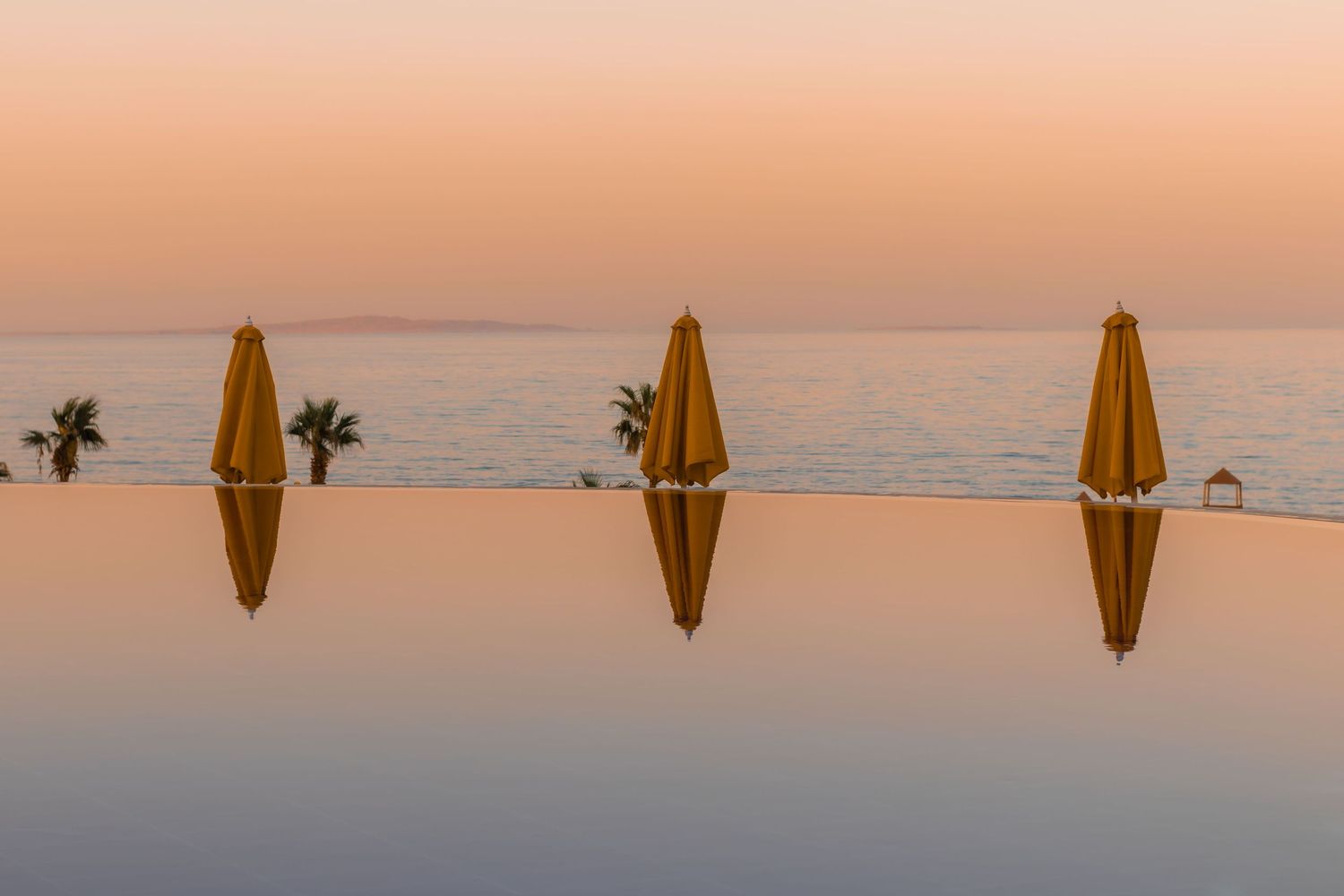 luxury resort with sea views