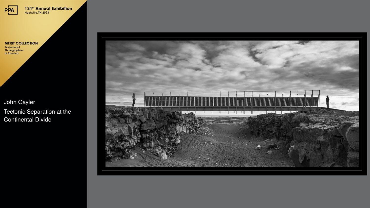 In Iceland on the Reykjanes Peninsula the Bridge between two continents connects  the Eurasian and North American tectonic plates