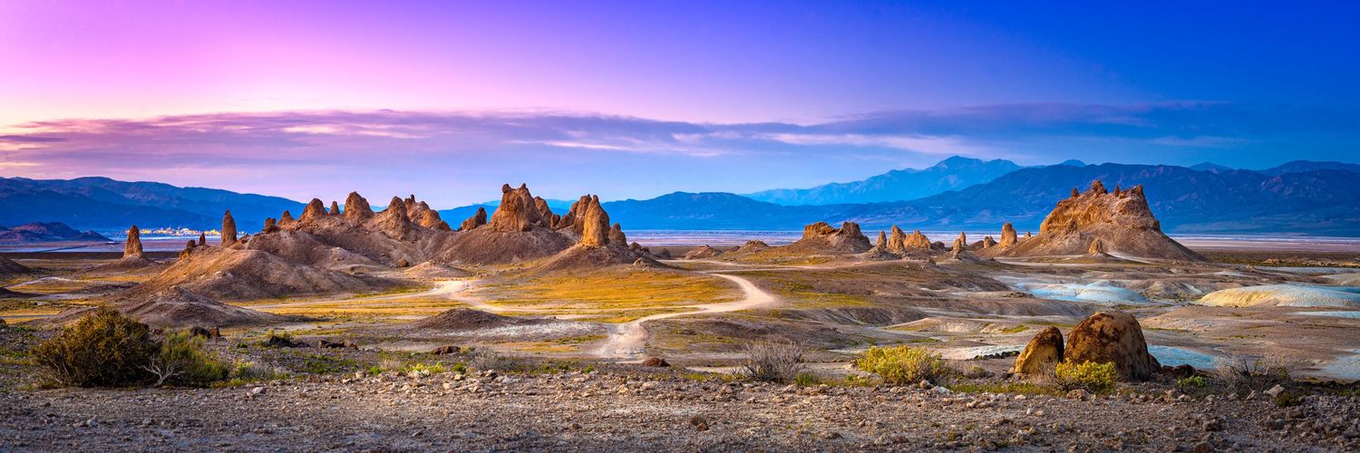 A vibrant image of sunset at the Pinnacles National Park in southern California. An excellent candidate to print large for the wall.