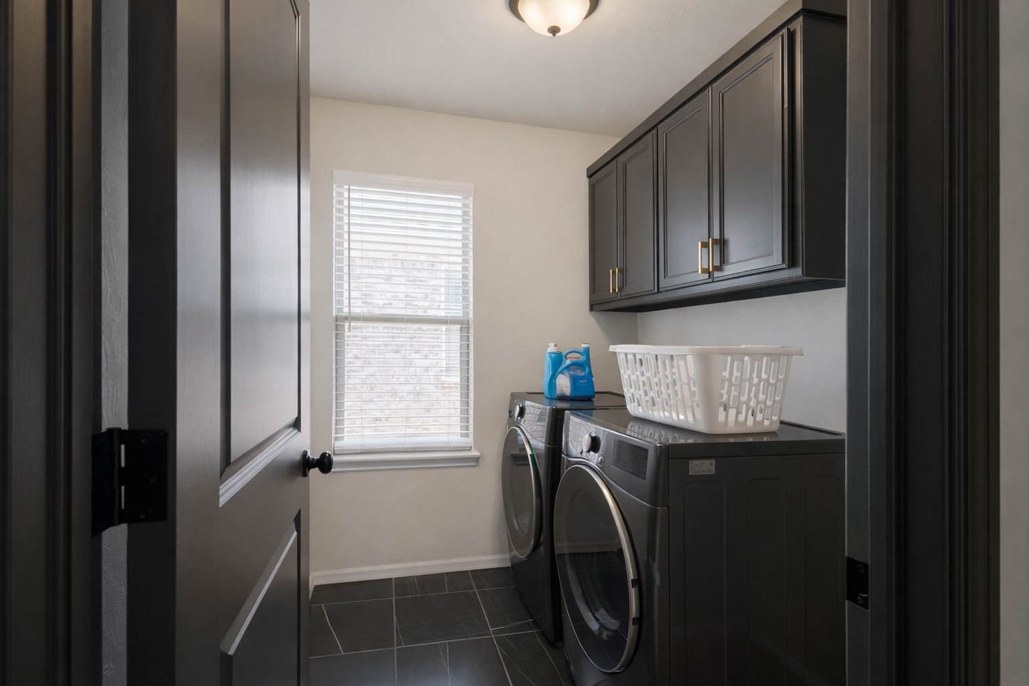Laundry Room Real Estate Photography with Natural Lighting in Oklahoma City