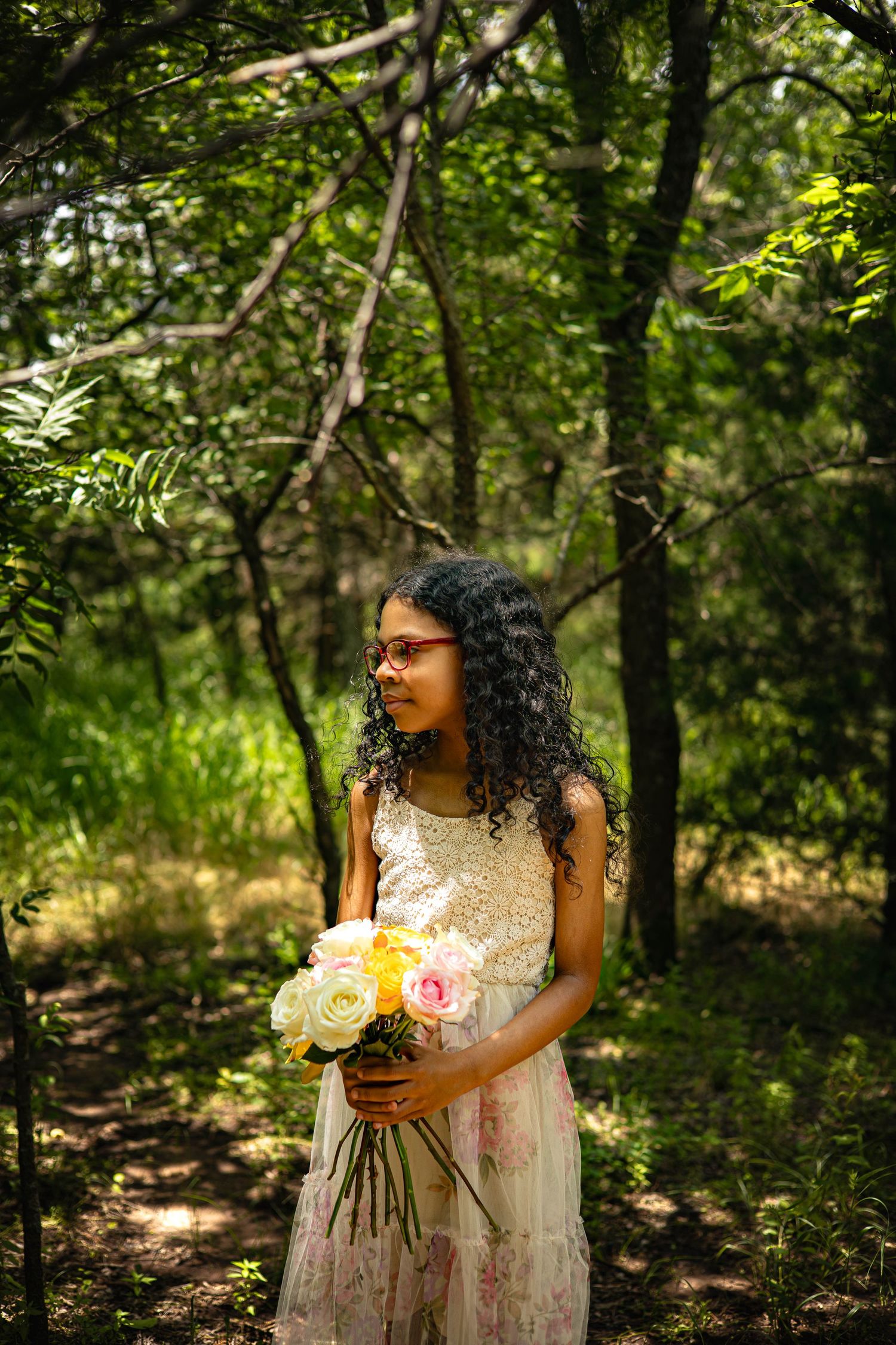 Outdoor Birthday Portrait Session in Oklahoma City with Soft Lighting