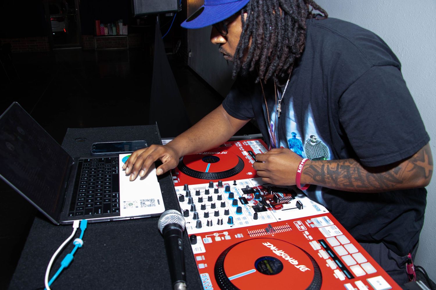 Professional DJ Performance Photography at Birthday Event in Oklahoma City