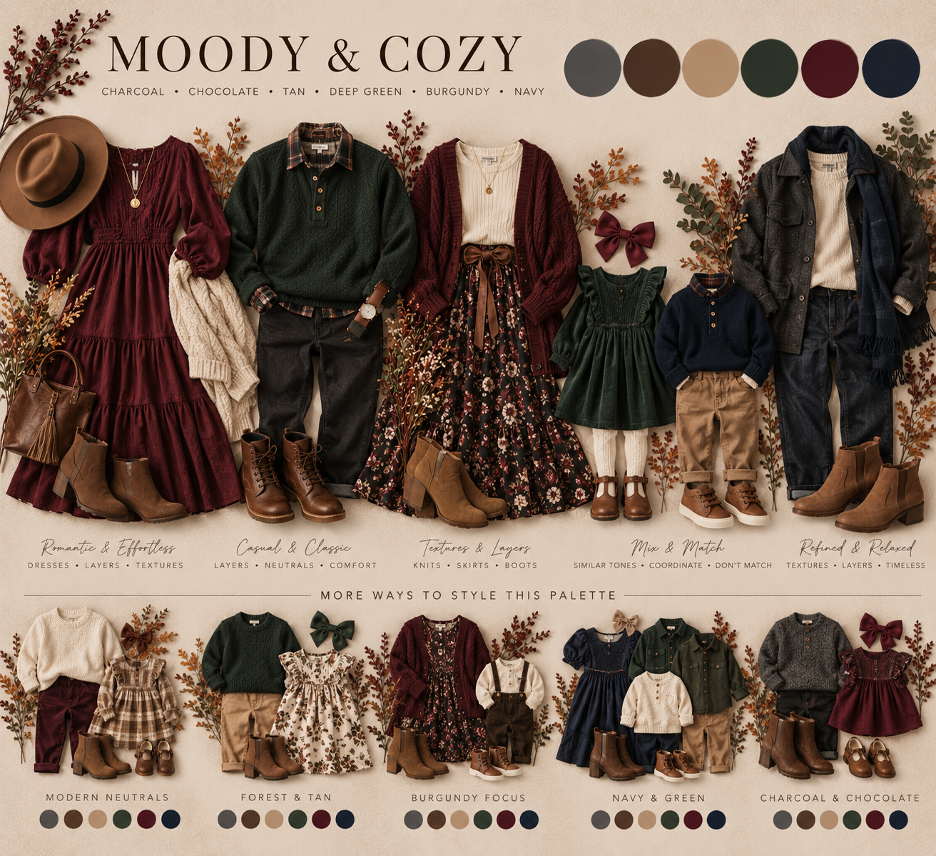 Styling inspiration from Megan Snair Photography.