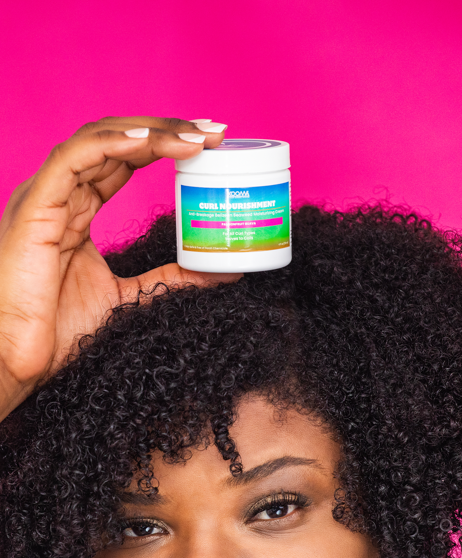 Styled branding portrait photography for IKOOMA Haircare