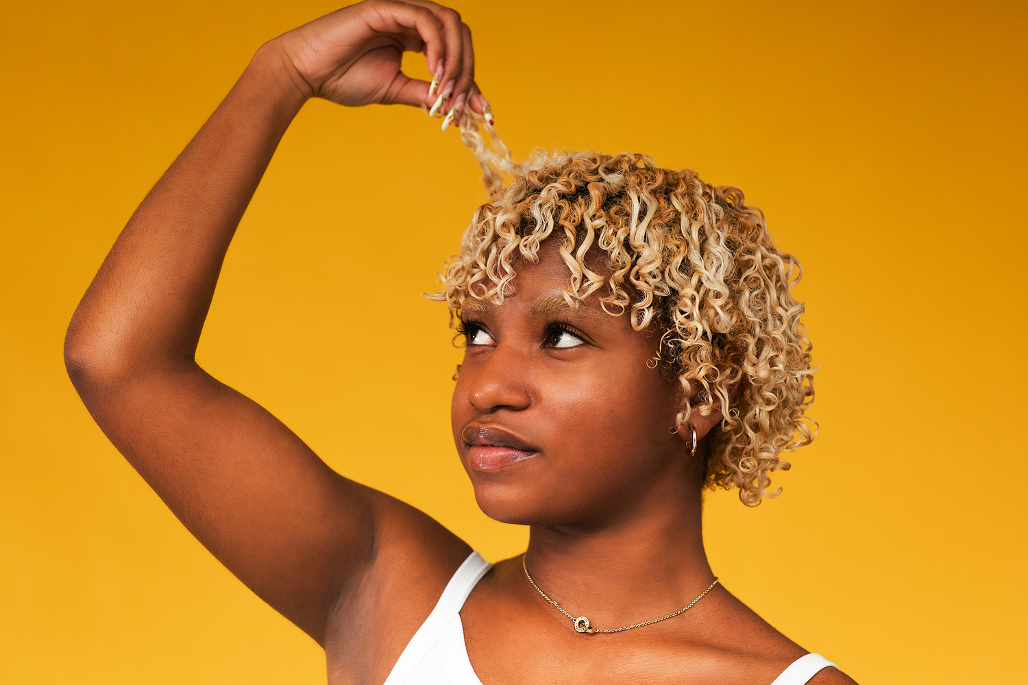 Styled branding portrait photography for IKOOMA Haircare