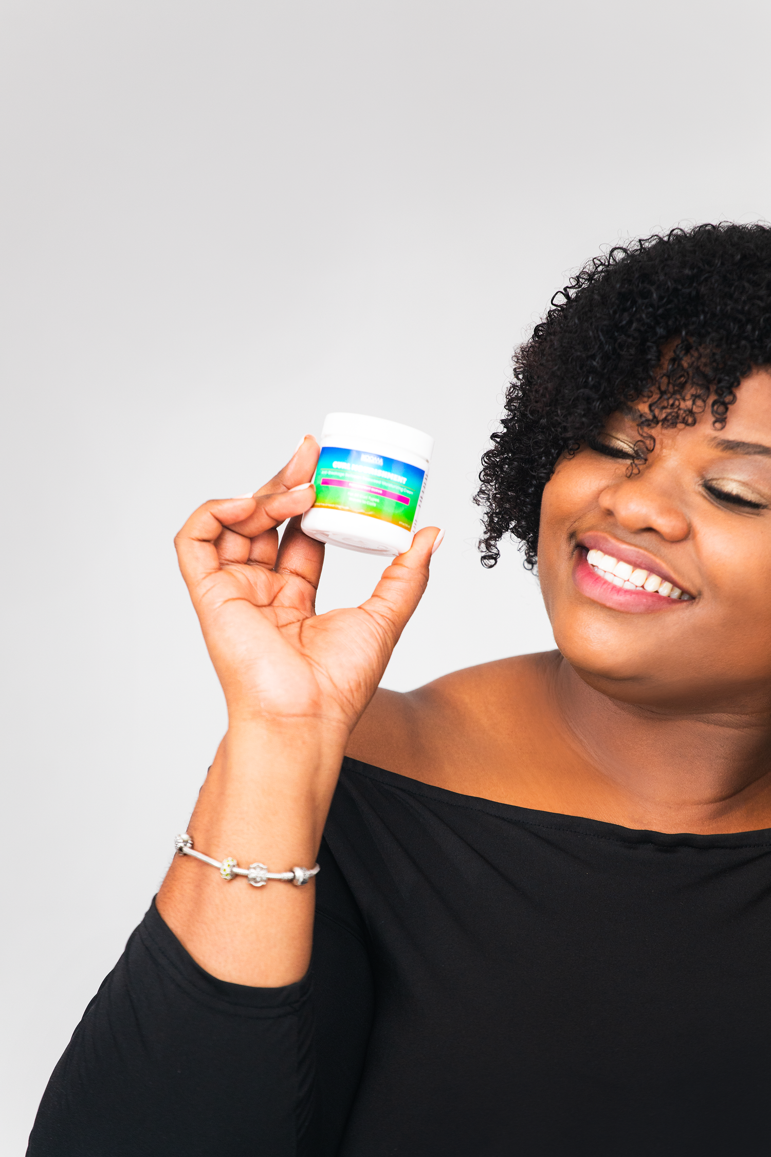 Styled branding portrait photography for IKOOMA Haircare