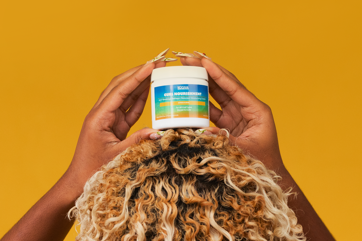 Styled branding portrait photography for IKOOMA Haircare