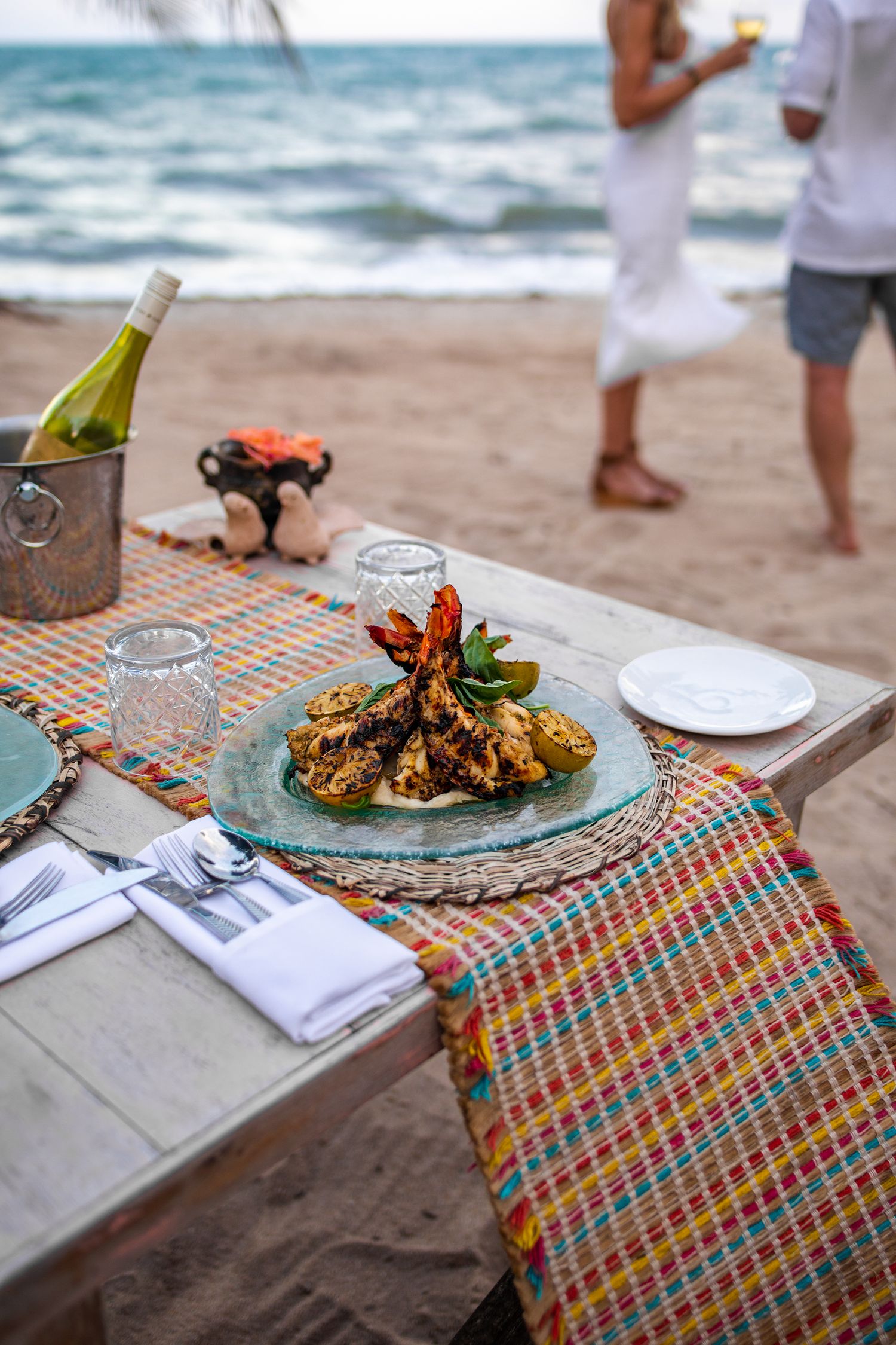 Culinary photography for Limilia Restaurant at Itz'ana resort in Placencia Belize, by Braata