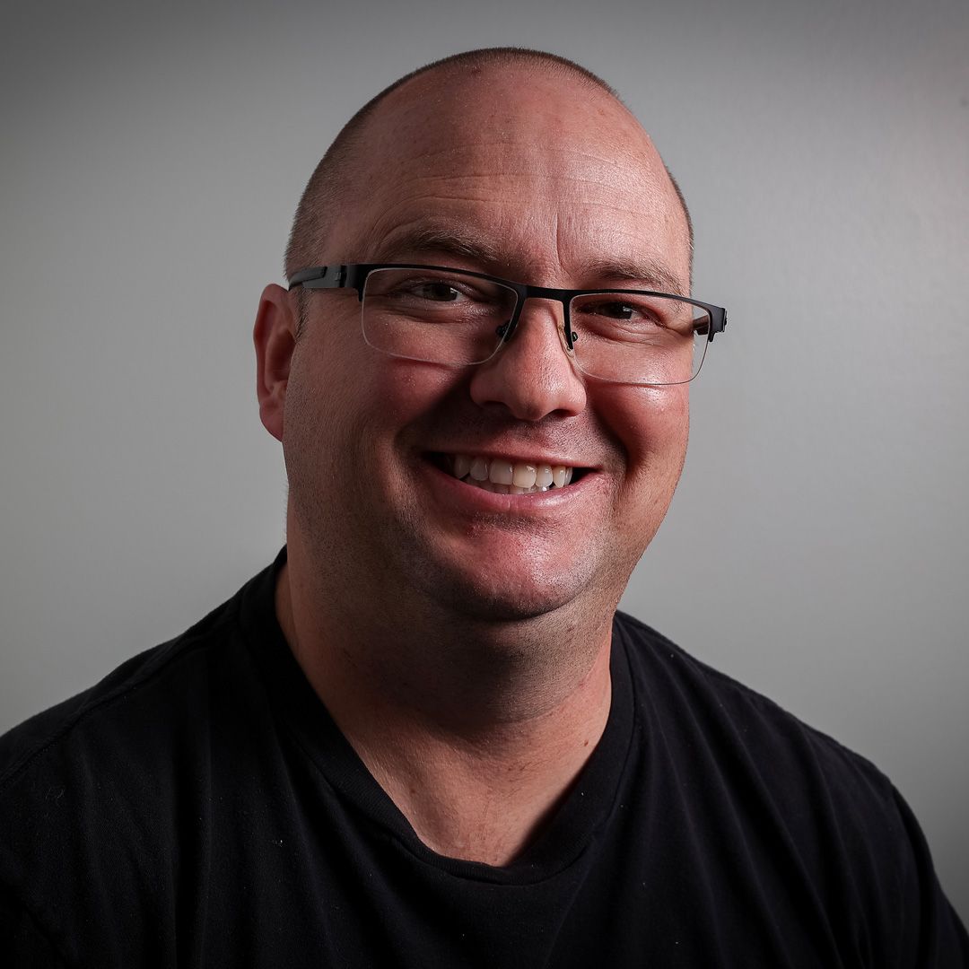 Series of expressive headshots against grey background showing various emotions.