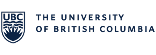 University of British Columbia official horizontal logo in navy blue.